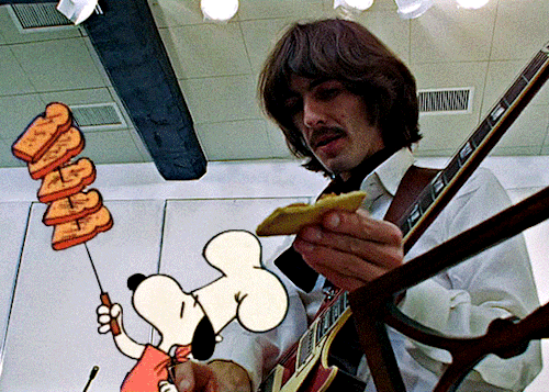 GEORGE HARRISON + SNOOPY + Bonus