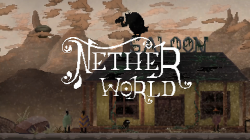 retronator:  I’m really at a loss of words here, NetherWorld is unlike anything I’ve seen before. Luckily the game just came out on Kickstarter—together with a press release—so I can say a bit more. The tagline is Drugs, Sex, and Pixels adventure