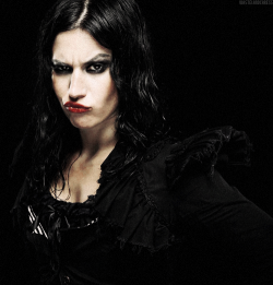 wastelandcaress:  Cristina Scabbia: pictures