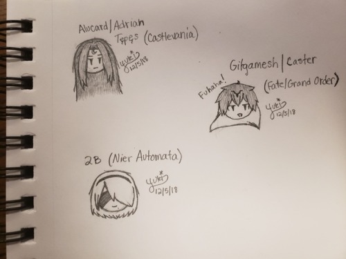 Doodles I Did During Work A While Ago!