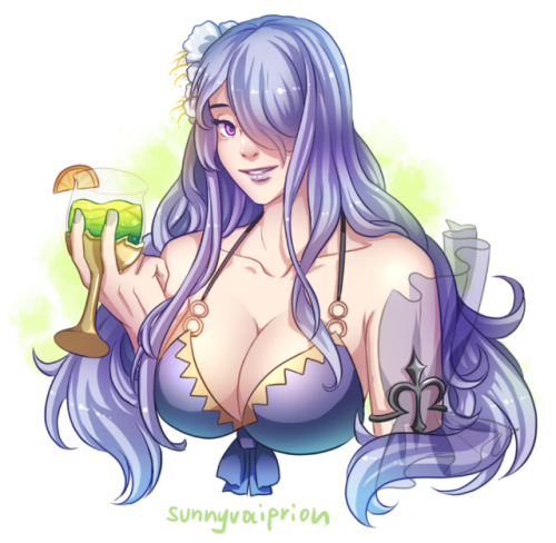 sunnyvaiprion:   Camilla, Tropical Beauty ~~  The only summer unit I pulled . v .  