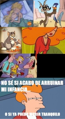 angelgav10:  algo repetida, pero :c arruina parte de mi infancia.