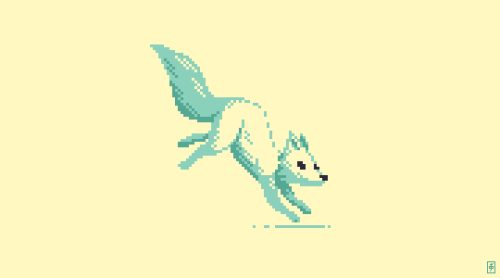 scrixels: 1531. Arctic Fox