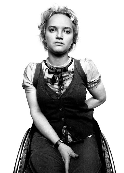 disabledpeoplearesexy:  many beautiful people photographed here but WOW Yana Kovaleva is absolutely 