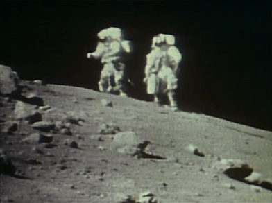 humanoidhistory:  45 YEARS AGO TODAY: Apollo 16 astronauts Charlie Duke and John Young explore the Moon, April 22, 1972.