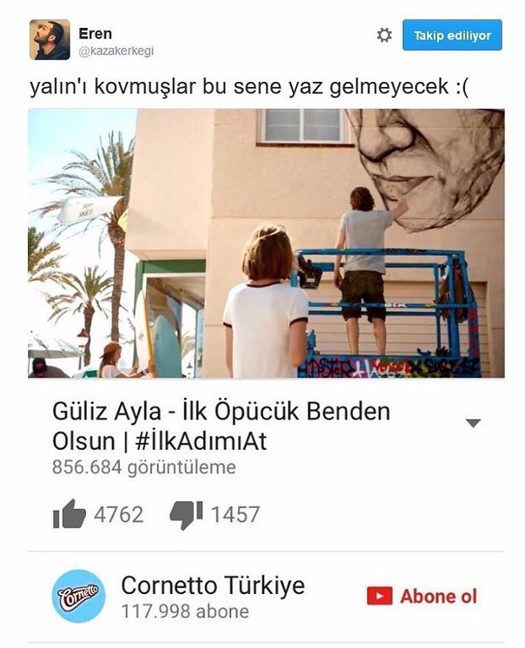 Yalın'ı kovmuşlar bu sene...