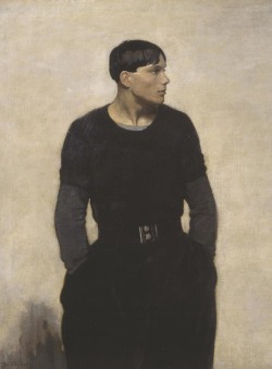 maximien:  A Young Breton Painting by Glyn