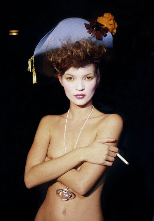 cair–paravel:  Kate Moss for Vivienne Westwood Spring/Summer 1995, photographed by Harry Benson.