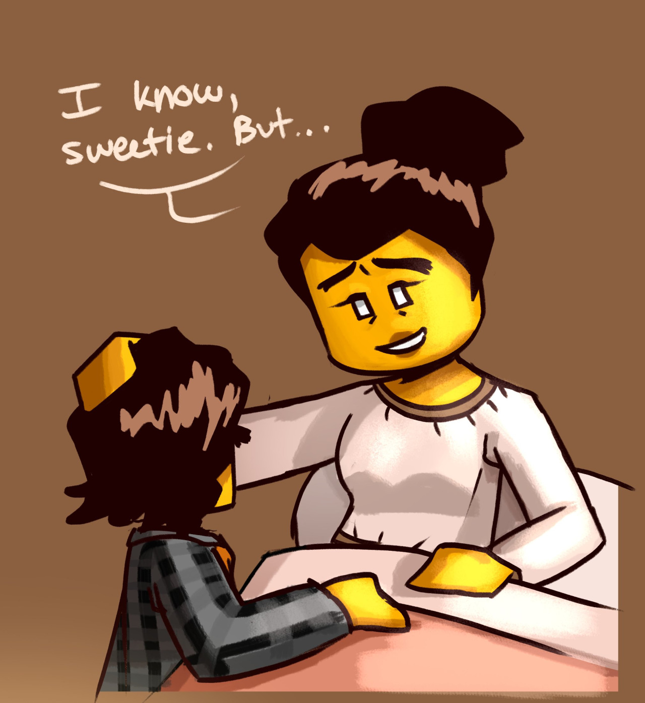 My take on Cole's mother, Alliyah, made on AzaleasDolls Heroine Fan-Art  Creator : r/Ninjago