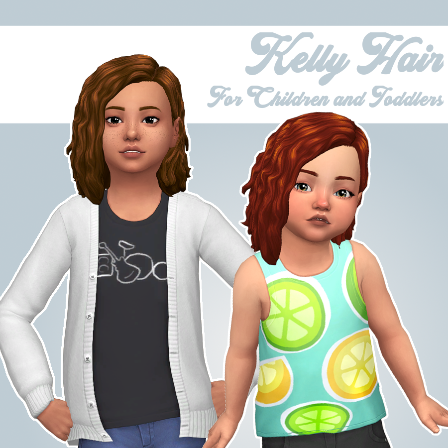 - ̗̀ Kelly Hair for Children and Toddlers ̖́-... - Stephanie Plays The ...