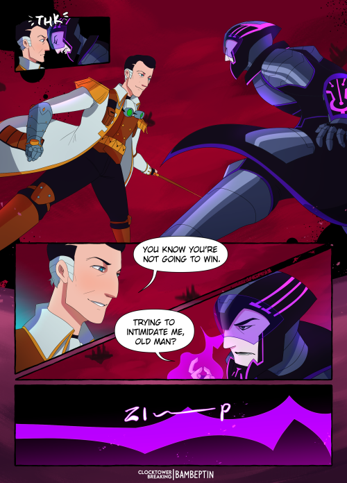 CLOCKTOWER BREAKING! | Professor Paradox And Eon Comic | Pg 6-11 | Updates Monday & Thursday (collected