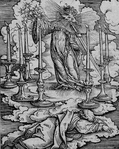 St. John beholding the seven candlesticks, 1523