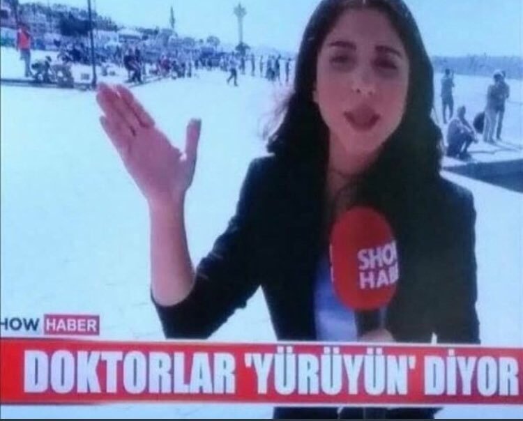 Doktorlar yürüyün diyor....