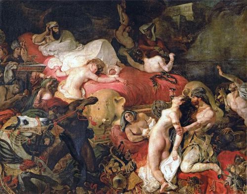 Eugène Delacroix (1798 – 1863, French)la-mort-de-sardanapale