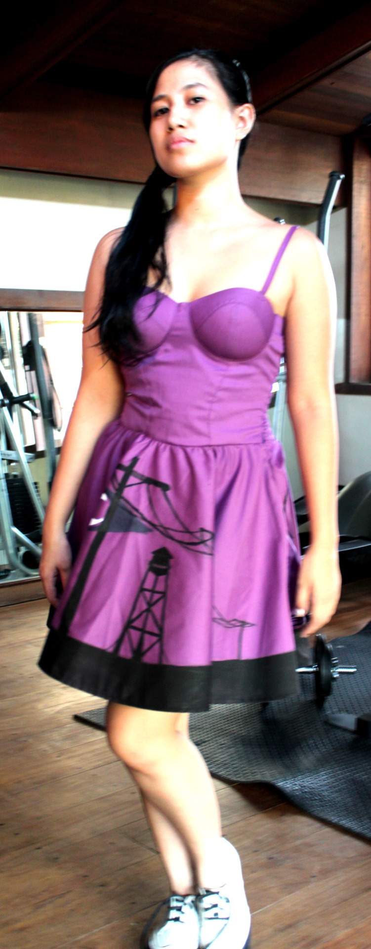 iwillartforyou:  I made a Welcome to Night Vale Dress! &lt;3 