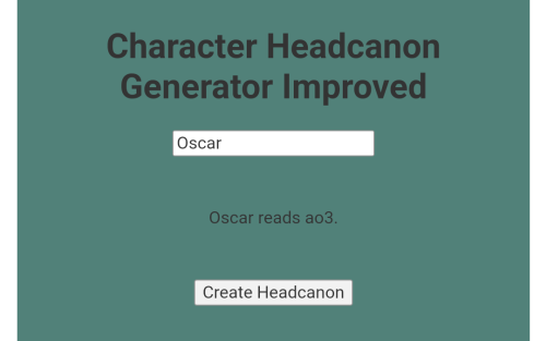 I Found This And Some Oscar Ones That Felt Accurate