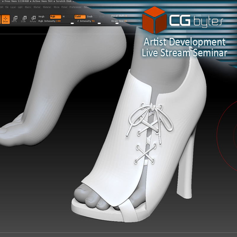  Our LIVE training events teach you how to model, texture and rig clothing and shoes