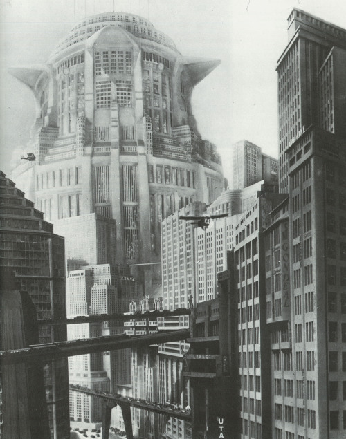 thewisecrackingtwenties: Impressive architecture in Metropolis (1927) directed by Fritz LangIt might