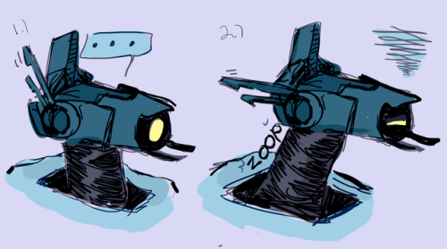 studiopsiie:some more robo sketchus…ZOOP