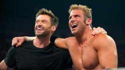 wwenate:  ||Best of WWE Celebrities|| Hugh Jackman