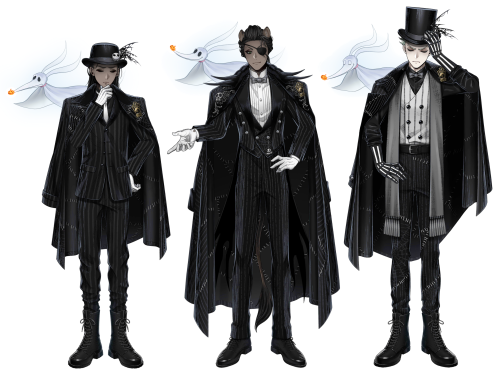 SSR Nightmare Suit Jamil, Leona, Sebek Live2d With Zero