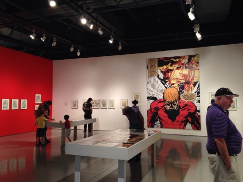 The Jack Kirby show at Cal State Northridge. So many amazing art pieces :D