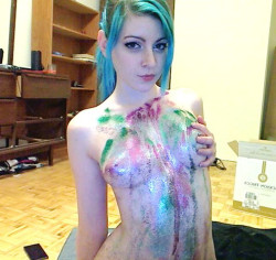 sweet-sinxx:  The glitter and oil show was so much fun!