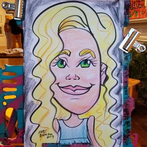 Caricature!    From the opening of the Higher adult photos