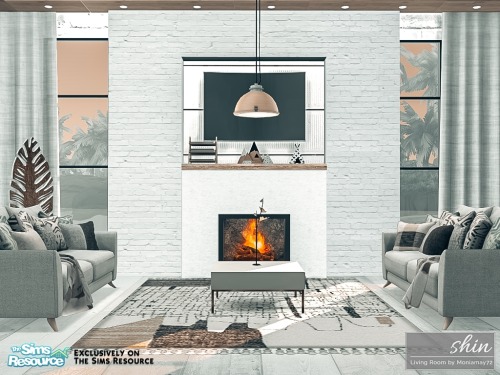 moniamay72: Shin Modern Living Room.Size: 8x7Built of medium walls.This room is fully equipped.Custo