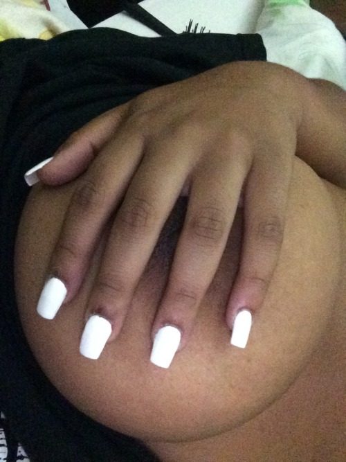 nasty-naj:  got my nails done :-) 