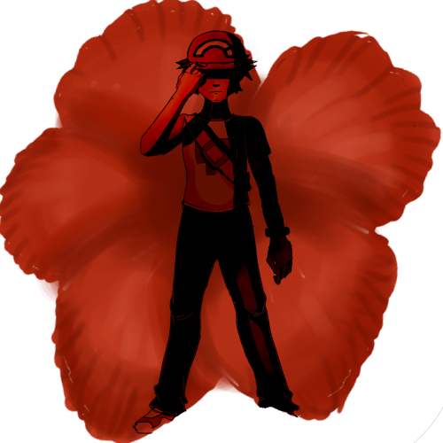 liettethecuttlefish:Day 8: Red, because I still haven’t gotten over Sun and MoonAnd yes he is speaking in morse code, because I am not in the mood to draw a million hand signs today (though it may or may not be a project for later)