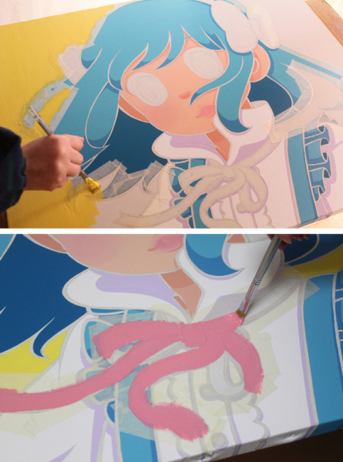madoka07: Madoka Kinoshita 2018 Canvas art “why”Acrylic paint on Canvas. size 606mm x 727mm. YouTube >> https://youtu.be/gt5iInR7grg 