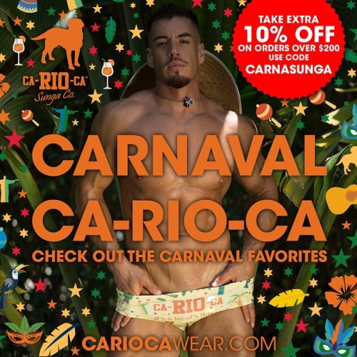 ☀ CA-RIO-CA Sunga Co. | Carnaval Best Sellers | Get 10% OFF* on orders over $200 | Use code CARNASUN