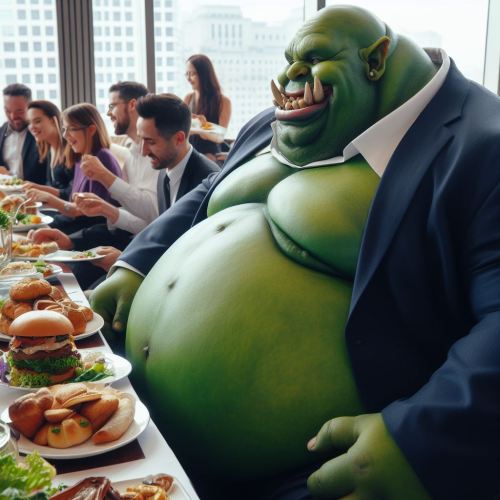 Its Orctober, Here Are Some Orcs. They Seem To Always Be Eating So Maybe Dont Dress Up In Food Costumes