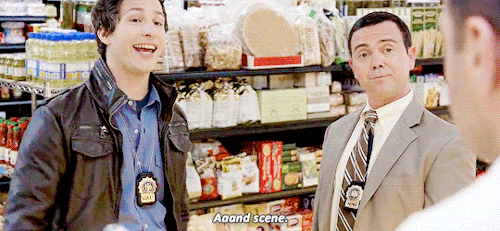 #jake peralta: savior of modern theater