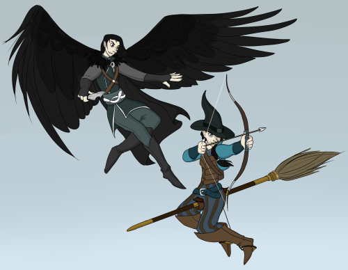phosphorescence7991: We have flying twins now! And Vex is slowly becoming a witch (thank you Scanlan
