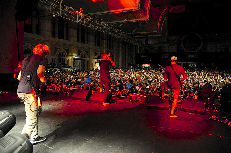 mitch-luckers-dimples:  Parkway Drive by Warped Tour on Flickr.
