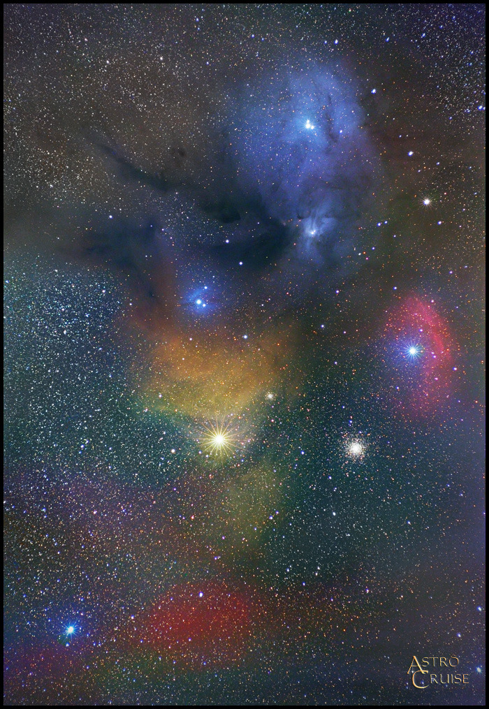 n-a-s-a:  Antares &amp; Rho Ophiuchus Region Credit: Philip Perkins