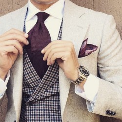 A well tailored suit is a modern mans suit of armour 