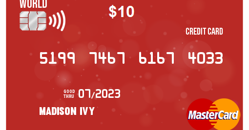 Instant Virtual Credit Card / Stripe Issuing Create Virtual Credit Cards - There is no plastic card, but only card details: