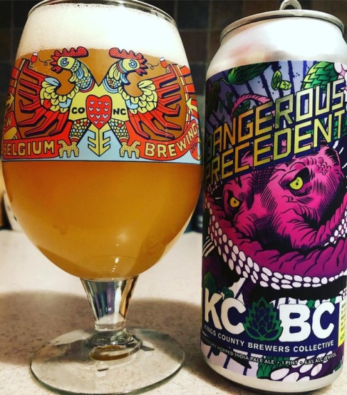 Dangerous Precedent (Double Dry Hopped IPA) - @kcbcbeer - - - #drinkbeernow #beer #beerme #beerpor