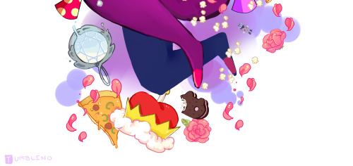 tumblino:    this is a HUGE steven universe print I made for last fanime but only just got around to posting….. :-) but yeah! I tried to include as many little references as possible :D  please don’t repost/edit without permission! 