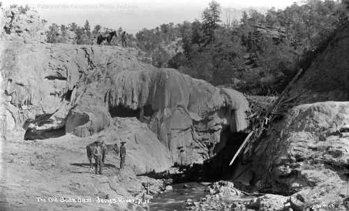 “The Soda Dam, Natural dam formed by Springs, Jemez Canon, New Mexico”Photographer: Ben 