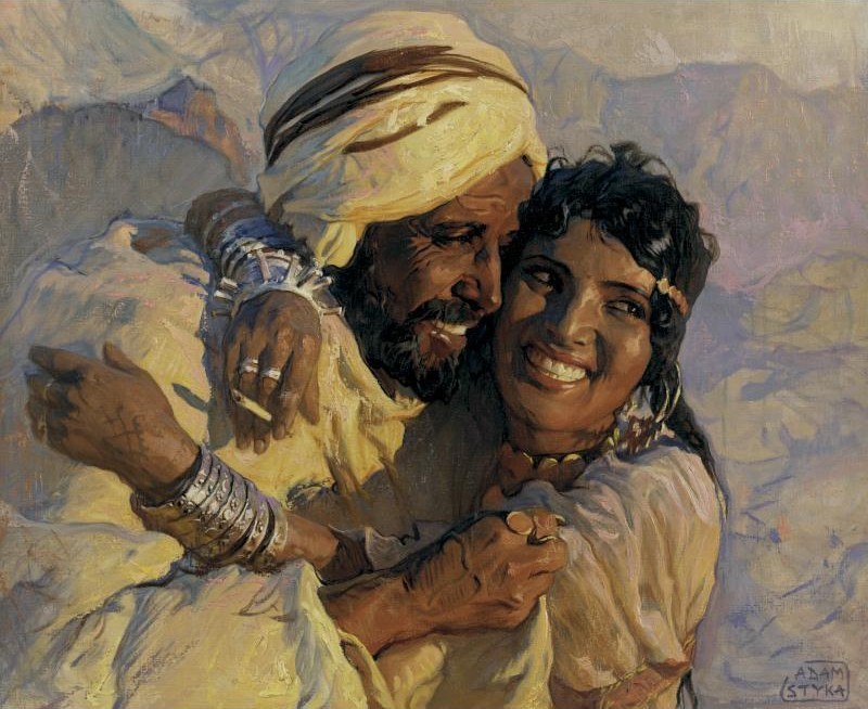 maghrabiyya:  Portraits of Moroccan couples, by Adam Styka 
