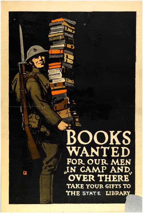 Falls, C. B. (Charles Buckles), 1874-1960. Books wanted for our men in camp and &ldquo;over there&rd