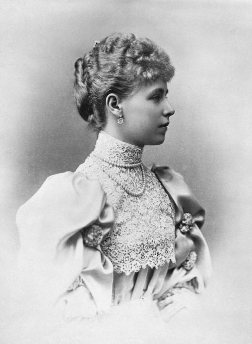 Queen Marie of Romania in 1893