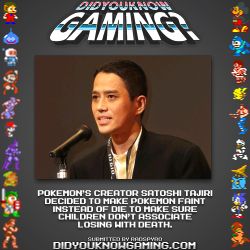 battle-institute:  didyouknowgaming:  Pokemon.