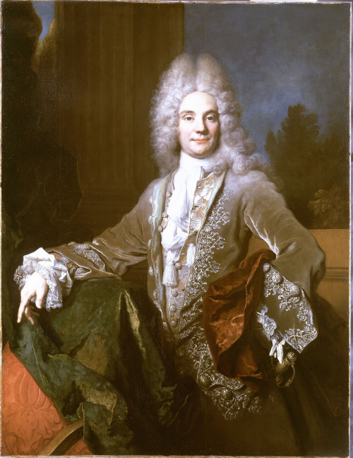 history-of-fashion:1715 Nicolas de Largilliere - Pierre-Joseph Titon de Cogny