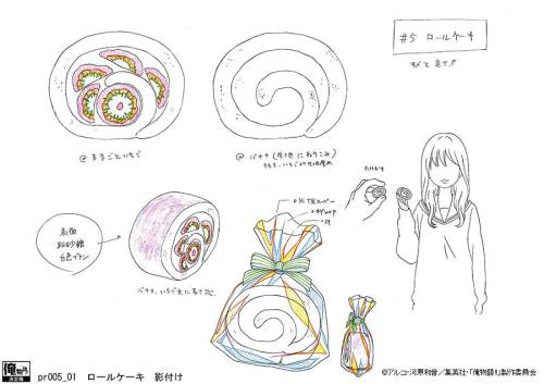 anime-ore:  Ore Monogatari!! Food Design Sheets (Episodes 01-08)チーズケーキ (Cheesecake)マカロン (Macaroon)ザッハトルテ (Sachertorte)ケークサレ (Cake Salé)デコケーキ (Deco Cake)和菓子 (Japanese Confectionery/Japanese Sweets)ロールケーキ