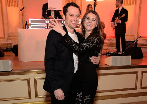 Keri Russell & Matthew Rhys at the after party for The Americans season 5 premiere (Feb 25).